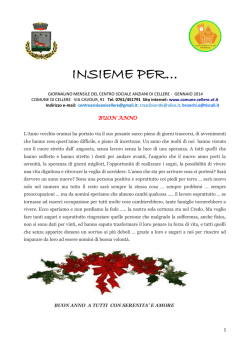 Gennaio 2014 - Comune di Cellere