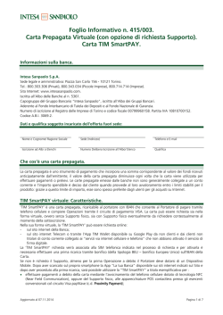 Carta Prepagata TIM SmartPAY