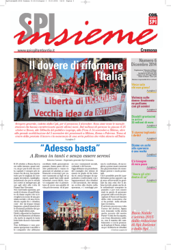 Dicembre 2014 - il portale spi cgil lombardia