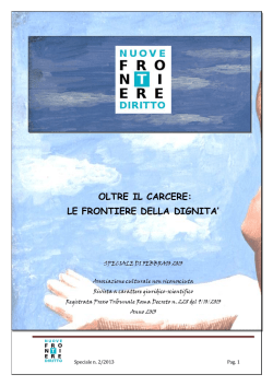 speciale NFD carceri febbraio 2013