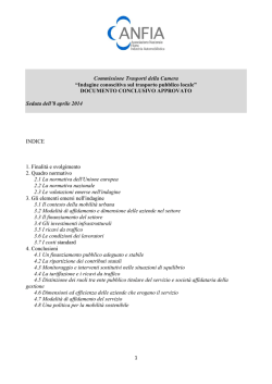 Scarica il Documento finale approvato dalla IX Commissione