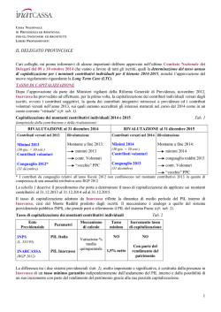 1 IL DELEGATO PROVINCIALE - Ordine degli architetti di Vicenza