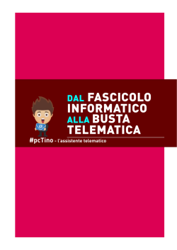 dal fascicolo informatico telematica