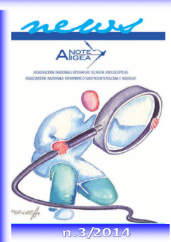 Il ruolo delle unit&agrave; di endoscopia nella gestione dei