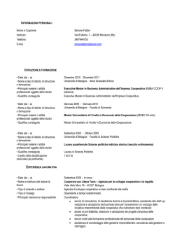 Presidente - Scuola di pace di Monte Sole