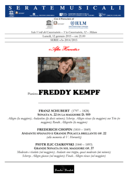 Scarica il libretto di sala