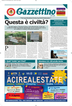 Gazzettino 31-07-2010