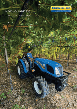 NEW HOLLAND T3F