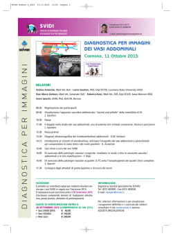 Programma scientifico