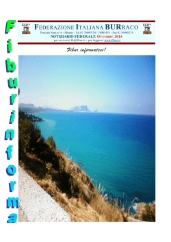 Fibur informatevi! - Federazione Italiana Burraco