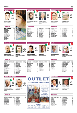 Elezioni amministrative &ndash; Il voto da Merone a Pellio Intelvi