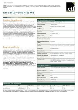 ETFS 3x Daily Long FTSE MIB