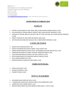 Elit srl Distribuzione di Prodotti Enogastronomici Biologici senza