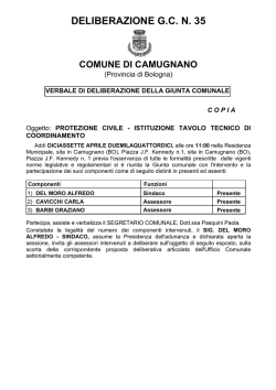 Scarica il documento - Comune di Camugnano