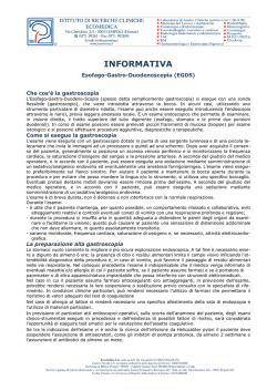 Informativa Gastroscopia