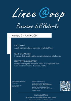 Aprile 2014 - Linee@vcp