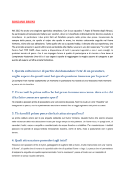 rossano bruni - Match Fishing Italia