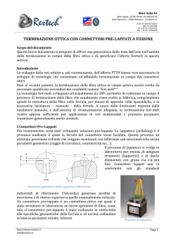 Scopri - Giuntatrici per Fibra Ottica