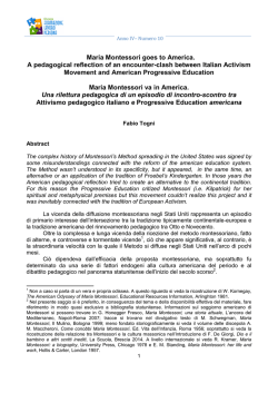 Fabio Togni - Universit&agrave; degli studi di Bergamo