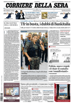 Corriere della sera - 04.11.2014