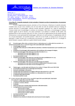 SISMLAB s.r.l. Spin-Off Universit&agrave; della Calabria