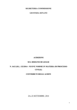 Raccolta contributi 24 e 25 settembre