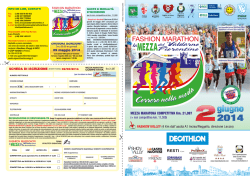 piegh FASHION MARATHON A4 - mezza valdarno fiorentino