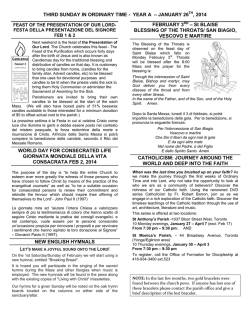 26/01/2014 - St. Francis of Assisi Church