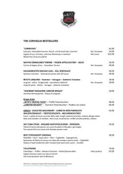 THE CORVIGLIA BESTSELLERS