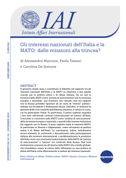 scarica - Istituto Affari Internazionali