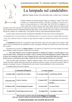 brochure parrocchiale