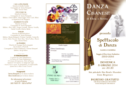 Spettacolo di Danza