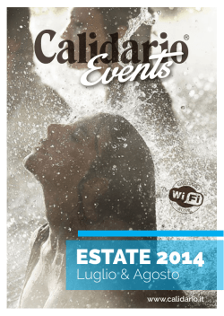 Events - Calidario