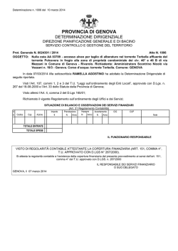 amministrazione provinciale di genova genova