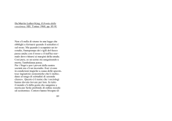 Da:Martin Luther King, Il fronte della coscienza, SEI