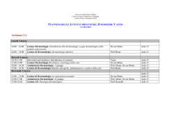 Quinto anno - Med. Chir. Humanitas (versione in pdf)