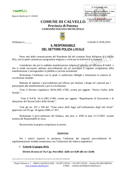 PAP-00608-2014 - Comune di Calvello