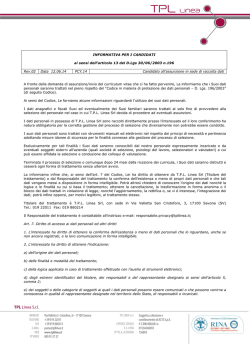 PCY.14 - INFORMATIVA candidato