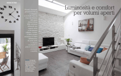 Luminosit&agrave; e comfort per volumi aperti