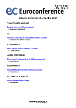 Quando il conto non dichiarato costa caro