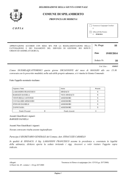 ATTO PDF - Spilamberto - Comune di Spilamberto
