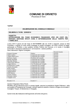 delibera 76 del 22/09/2014 - Orvieto