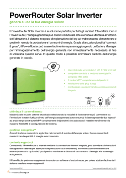 PowerRouter Solar Inverter