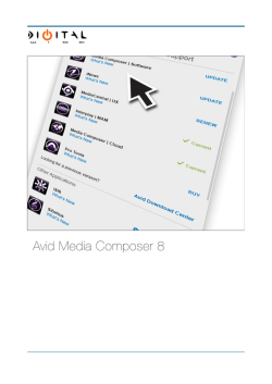 Avid Media Composer 8
