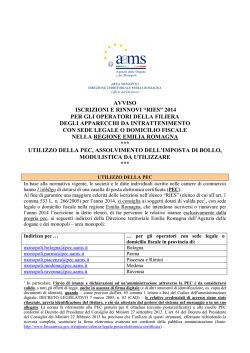 avviso iscrizioni e rinnovi &ldquo;ries&rdquo;