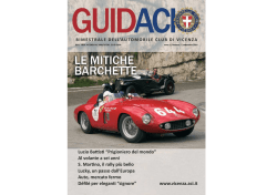Seconda uscita - Automobile Club Vicenza