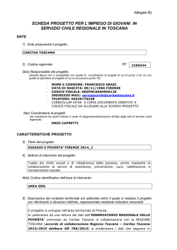 progetto (1) - Caritas Diocesana