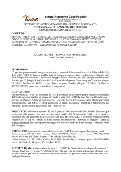 servizio economato determina n. 15 anno 2014 del 23-01
