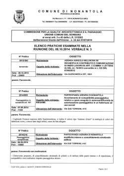 COMUNE DI NONANTOLA