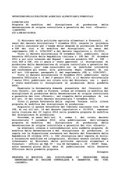 MINISTERO DELLE POLITICHE AGRICOLE